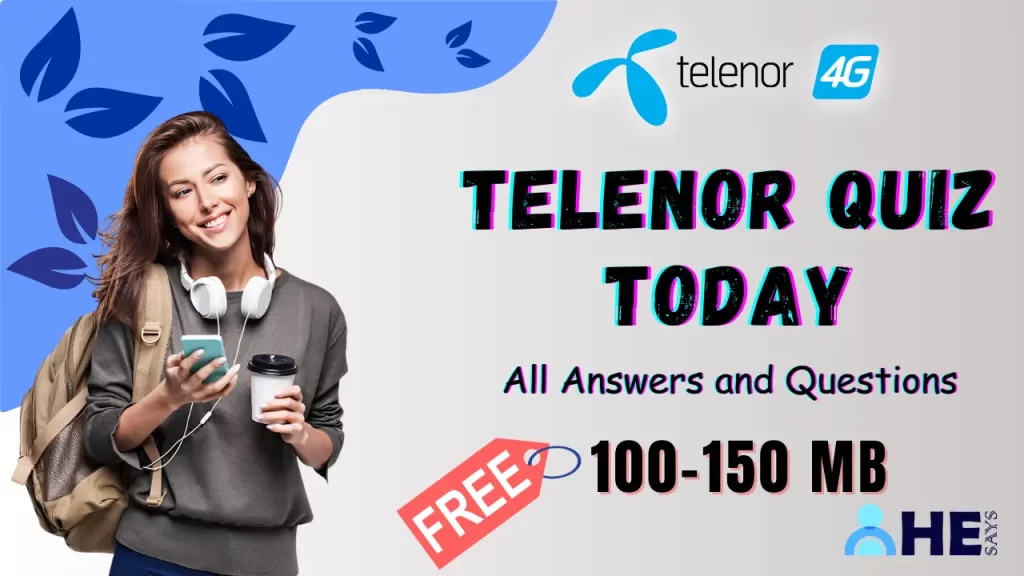 Telenor Quiz Today