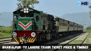 Bhawalpur to Lahore Train Ticket Price & Timings