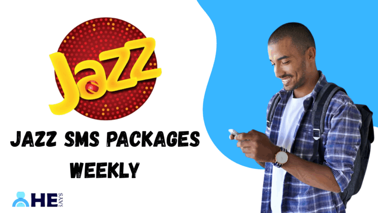 Jazz SMS Packages Weekly