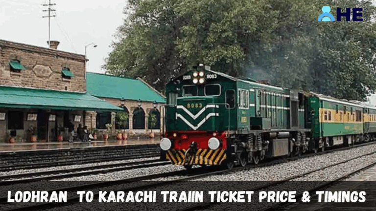 Lodhran to Karachi Train Ticket Price & Timings